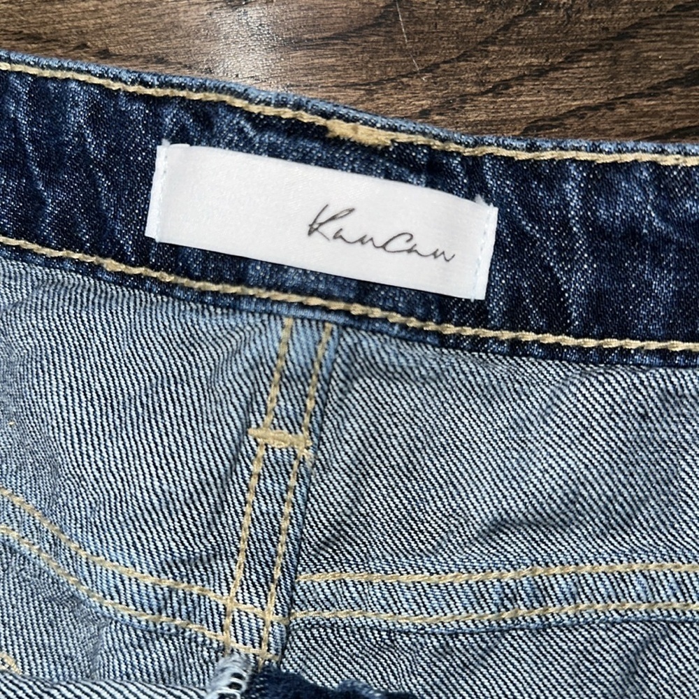 Kancan denim distressed shorts size smalll news 9/28 - Picture 5 of 7